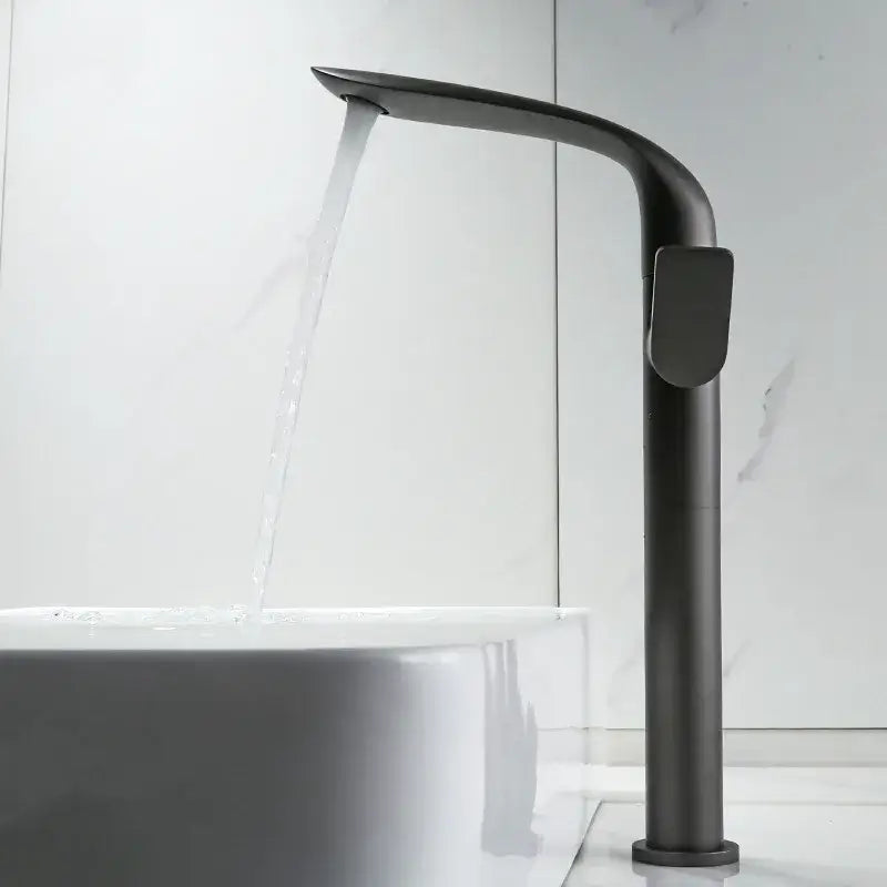 Modern gold and black basin faucet bathroom mixer tap