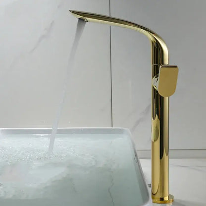 Modern gold and black basin faucet bathroom mixer tap