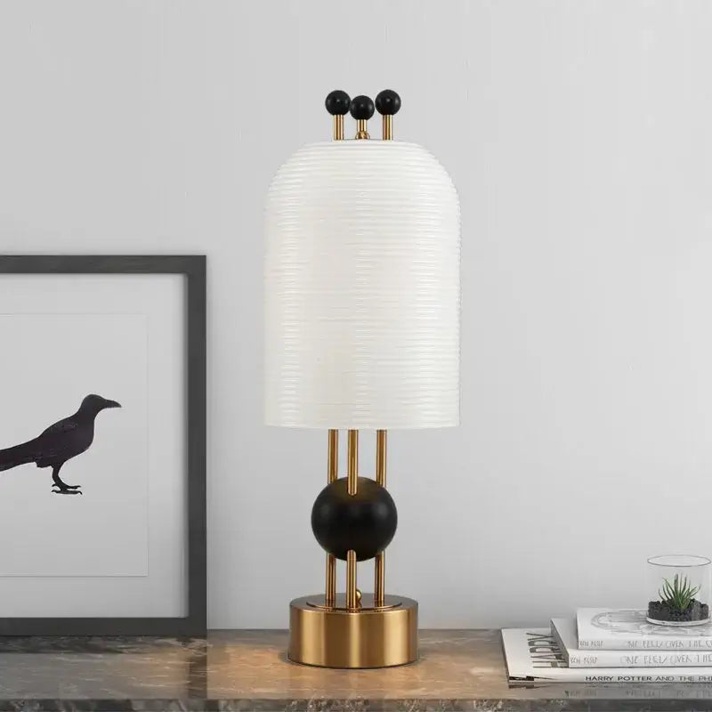 Modern gold and black glass led chandelier dining room pendant light