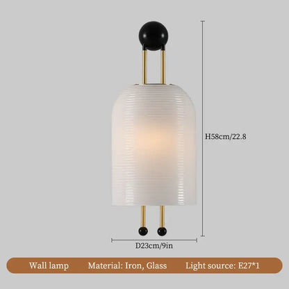 Modern gold and black glass led chandelier dining room pendant light