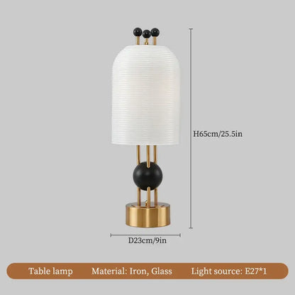 Modern gold and black glass led chandelier dining room pendant light