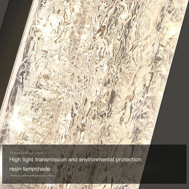 Modern gold and black led bedroom wall lamp