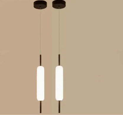 Modern gold and frosted glass led pendant chandelier for living room