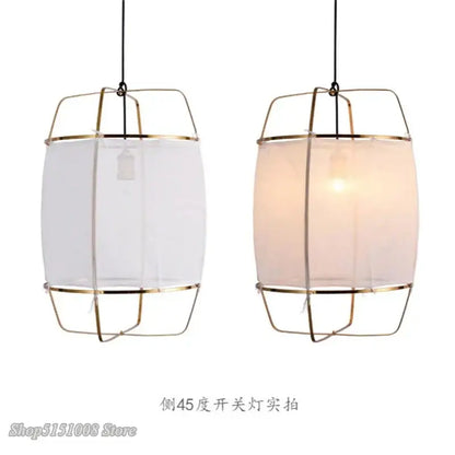 Modern gold and glass pendant light fixture for dining room