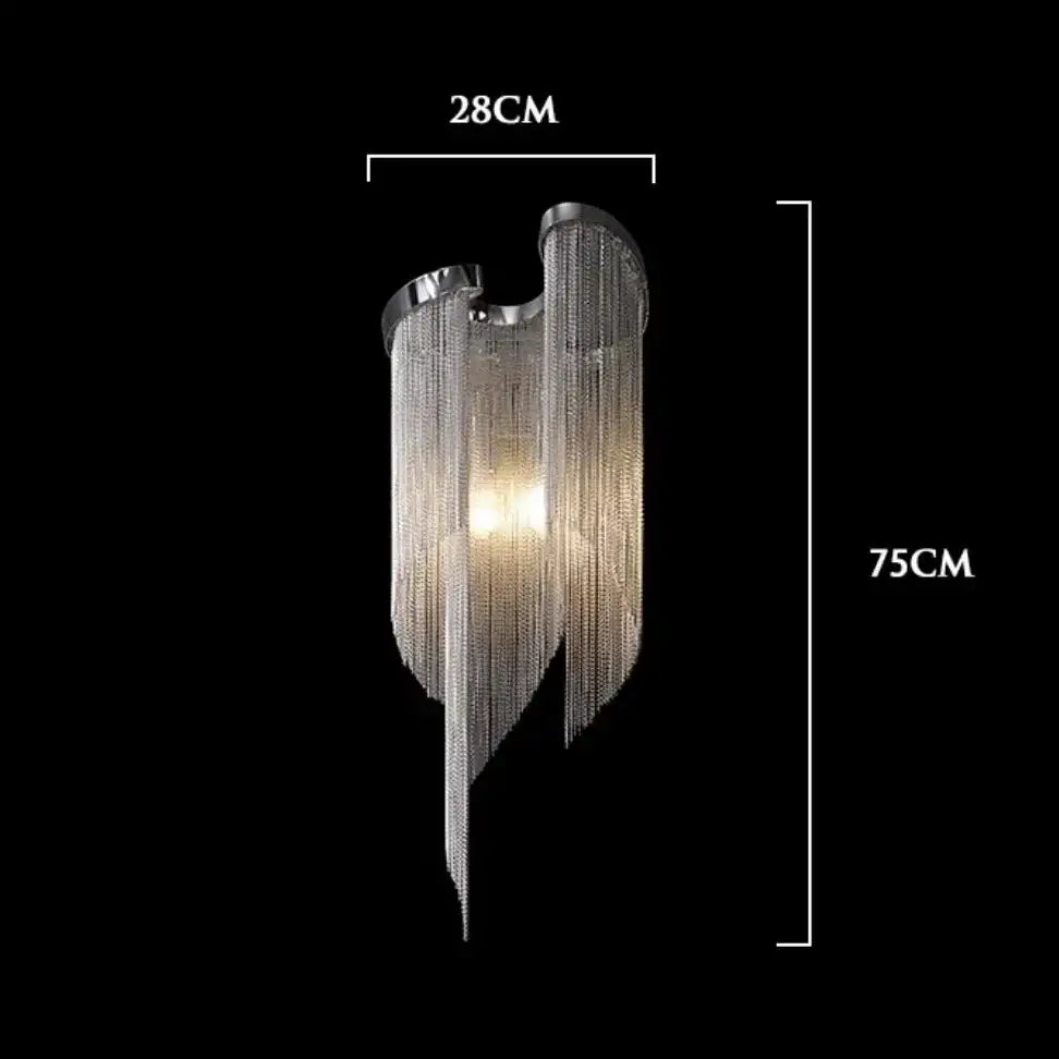 Modern gold and gray glass wall lamp living room leaf sconce