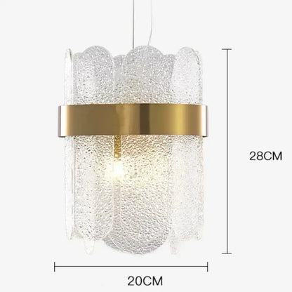 Modern gold and gray glass wall lamp living room leaf sconce