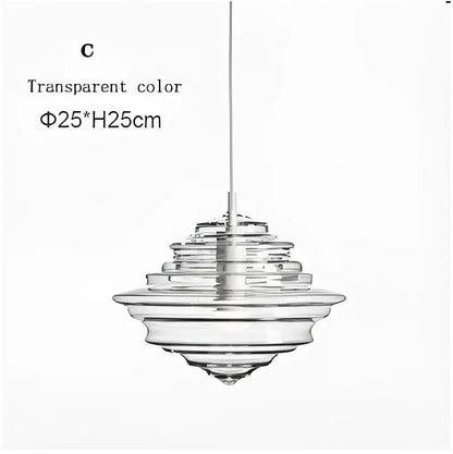 Modern gold and white glass chandelier dining room light