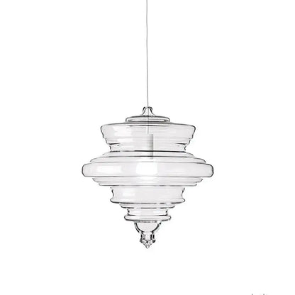 Modern gold and white glass chandelier dining room light