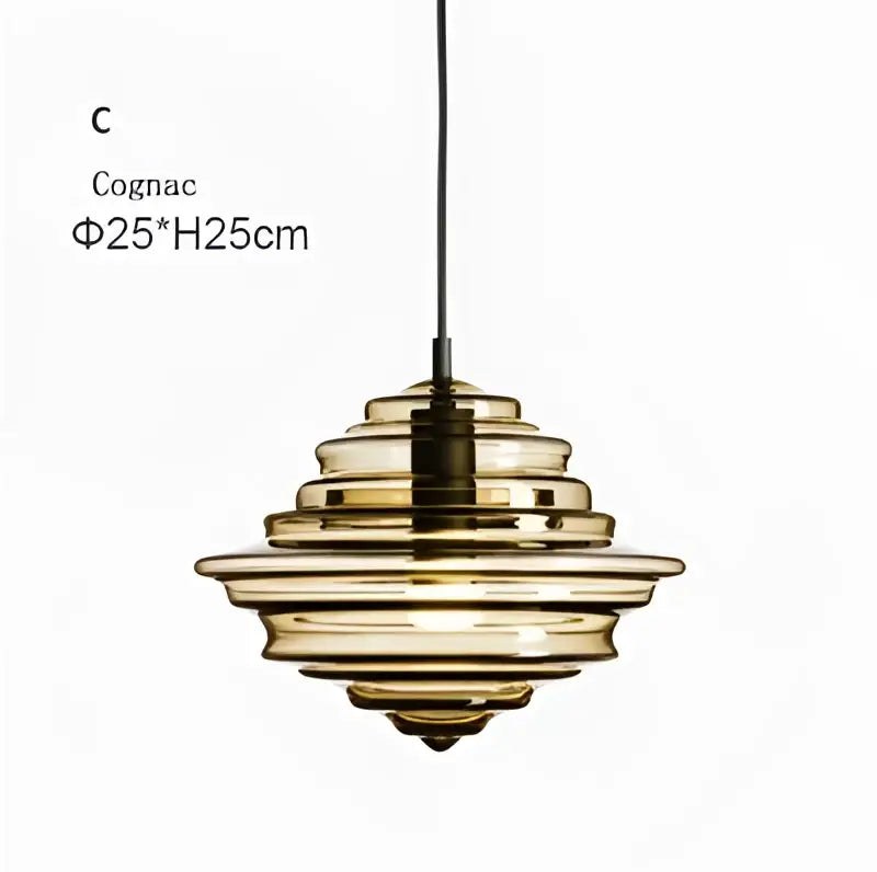 Modern gold and white glass chandelier dining room light