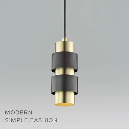 Modern gold arched glass bar pendant lamp kitchen light