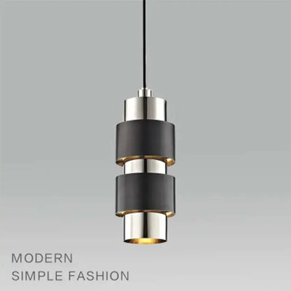 Modern gold arched glass bar pendant lamp kitchen light
