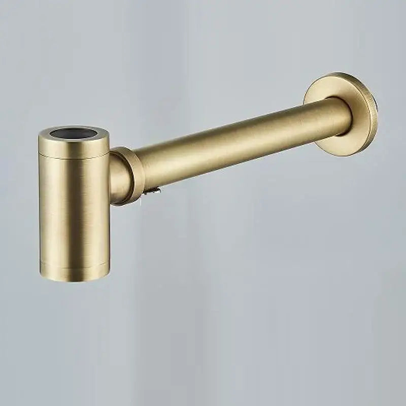 Modern gold basin tap siphon kit bathroom pop up drain