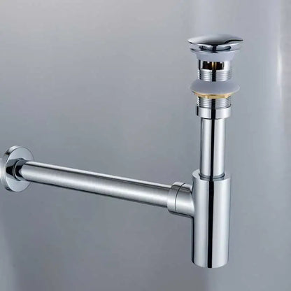 Modern gold basin tap siphon kit bathroom pop up drain