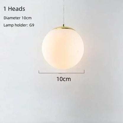 Modern gold bean glass chandelier dining room linear lighting