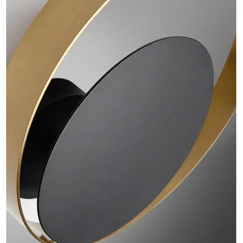 Modern gold & black led wall sconce – living room decor light