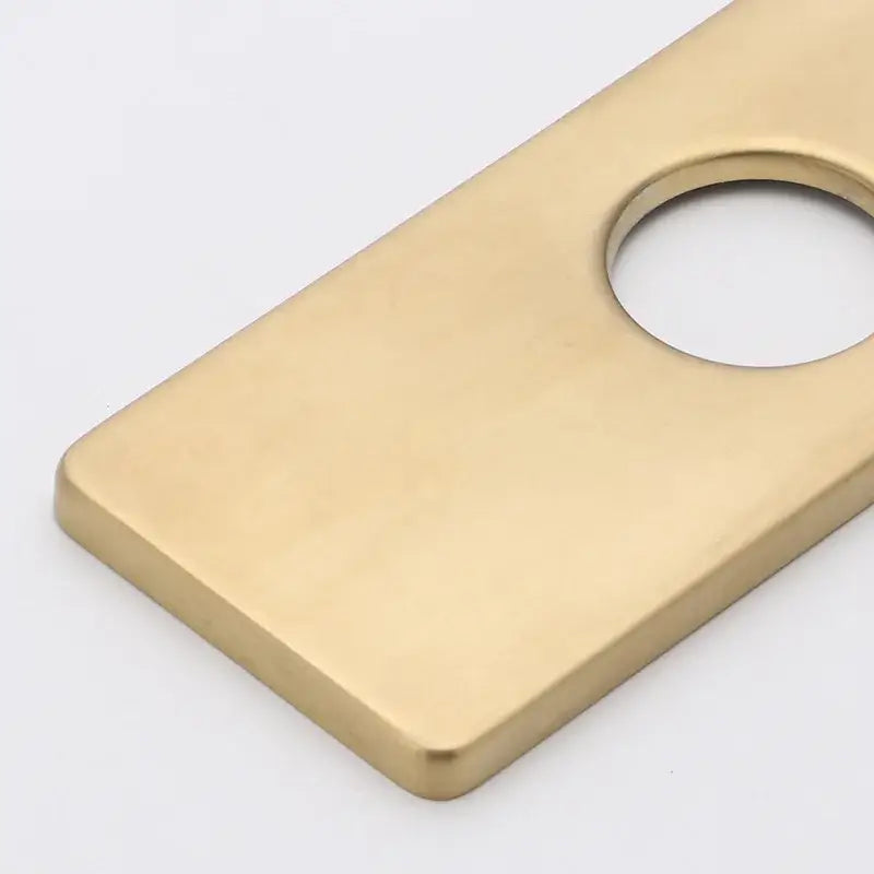 Modern gold black & silver hole cover deck plate kitchen faucet accessory