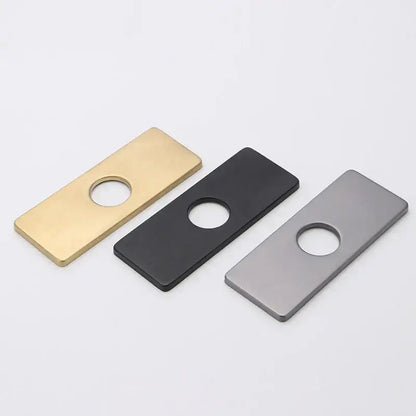 Modern gold black & silver hole cover deck plate kitchen faucet accessory