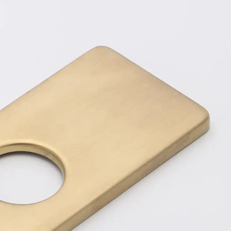 Modern gold black & silver hole cover deck plate kitchen faucet accessory