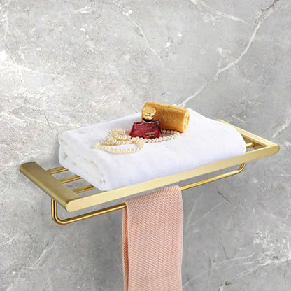 Modern gold brushed bathroom accessories set bathroom decor