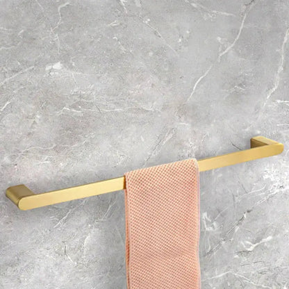 Modern gold brushed bathroom accessories set bathroom decor