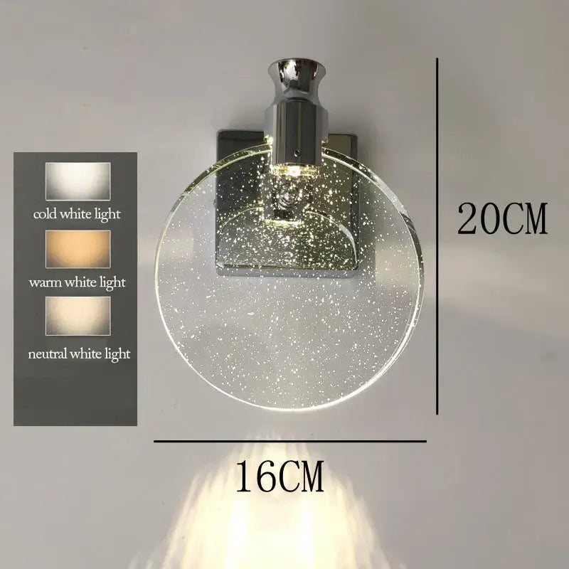 Modern gold bubble crystal pendant lights for living room
