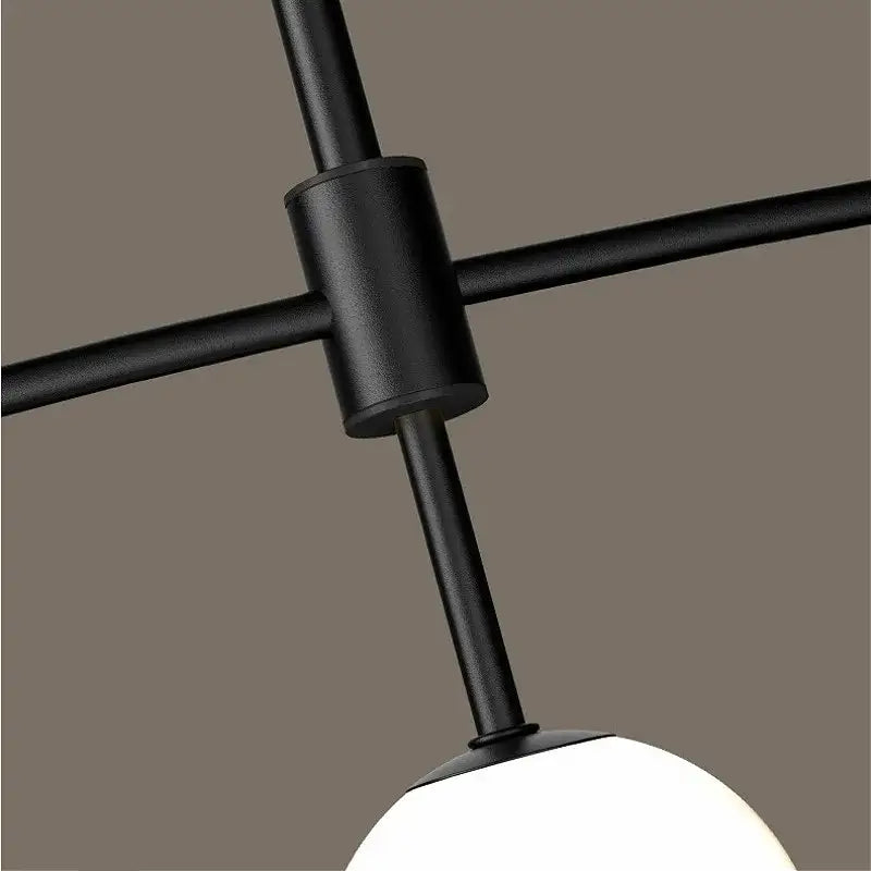 Modern gold bubble iron chandelier kitchen arc pendant light