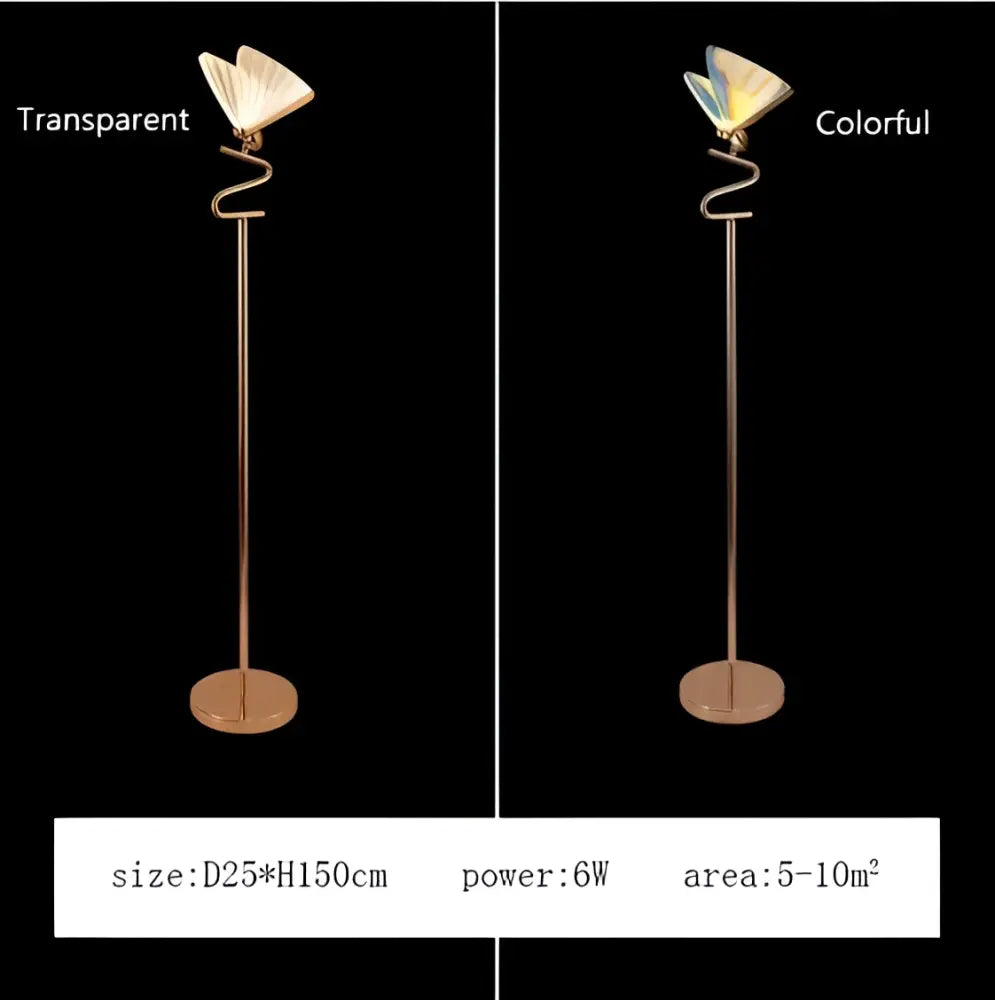 Modern gold butterfly pendant lamps bedroom led lighting fixtures