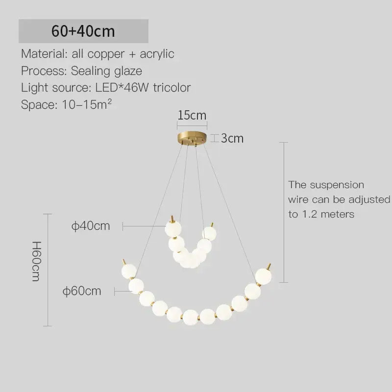 Modern gold modern chandelier light fixture for living room