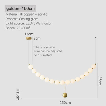 Modern gold modern chandelier light fixture for living room