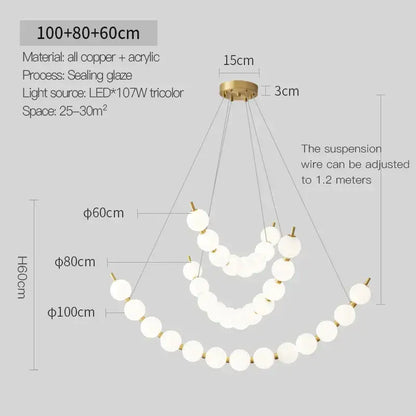 Modern gold modern chandelier light fixture for living room