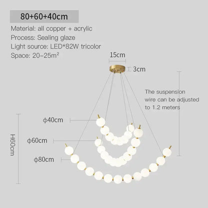 Modern gold modern chandelier light fixture for living room