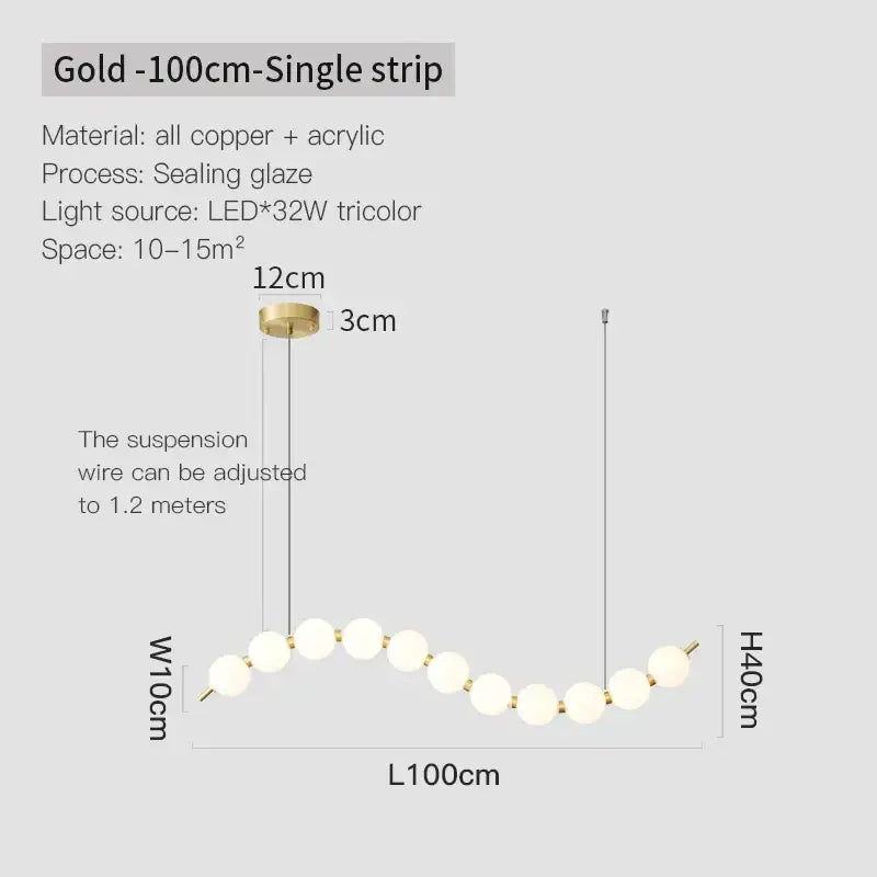Modern gold modern chandelier light fixture for living room