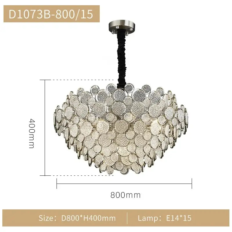 Modern gold cloud led ceiling chandelier for living room