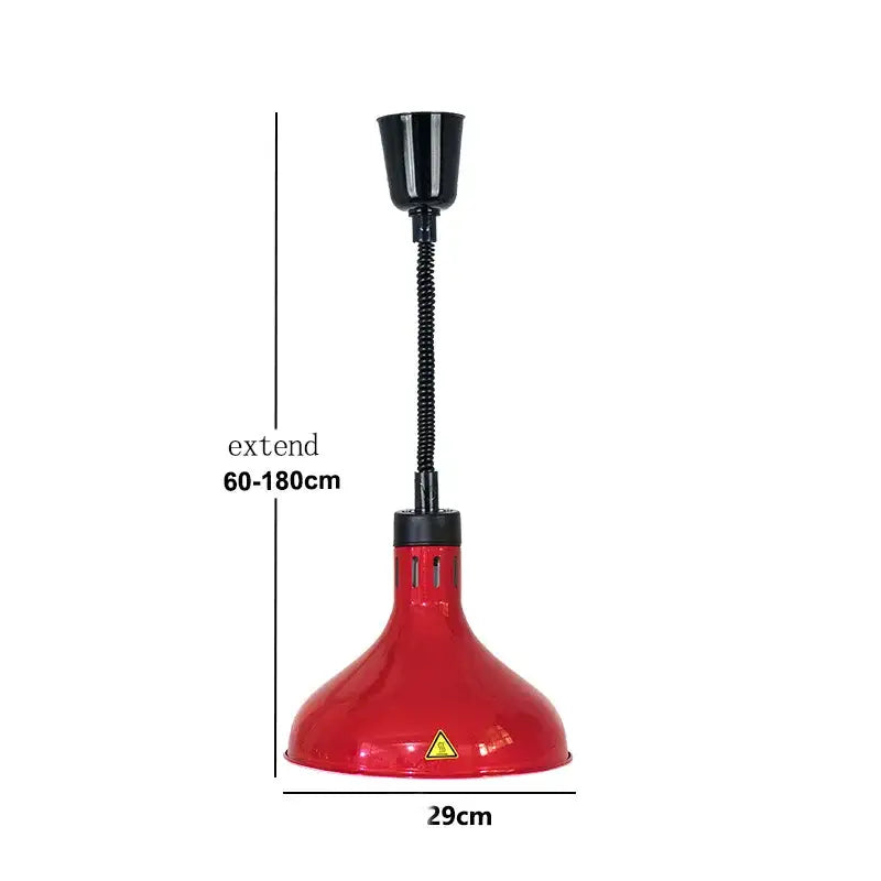 Modern gold & copper bell 250w electric heat lamp kitchen pendant light
