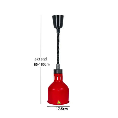 Modern gold & copper bell 250w electric heat lamp kitchen pendant light