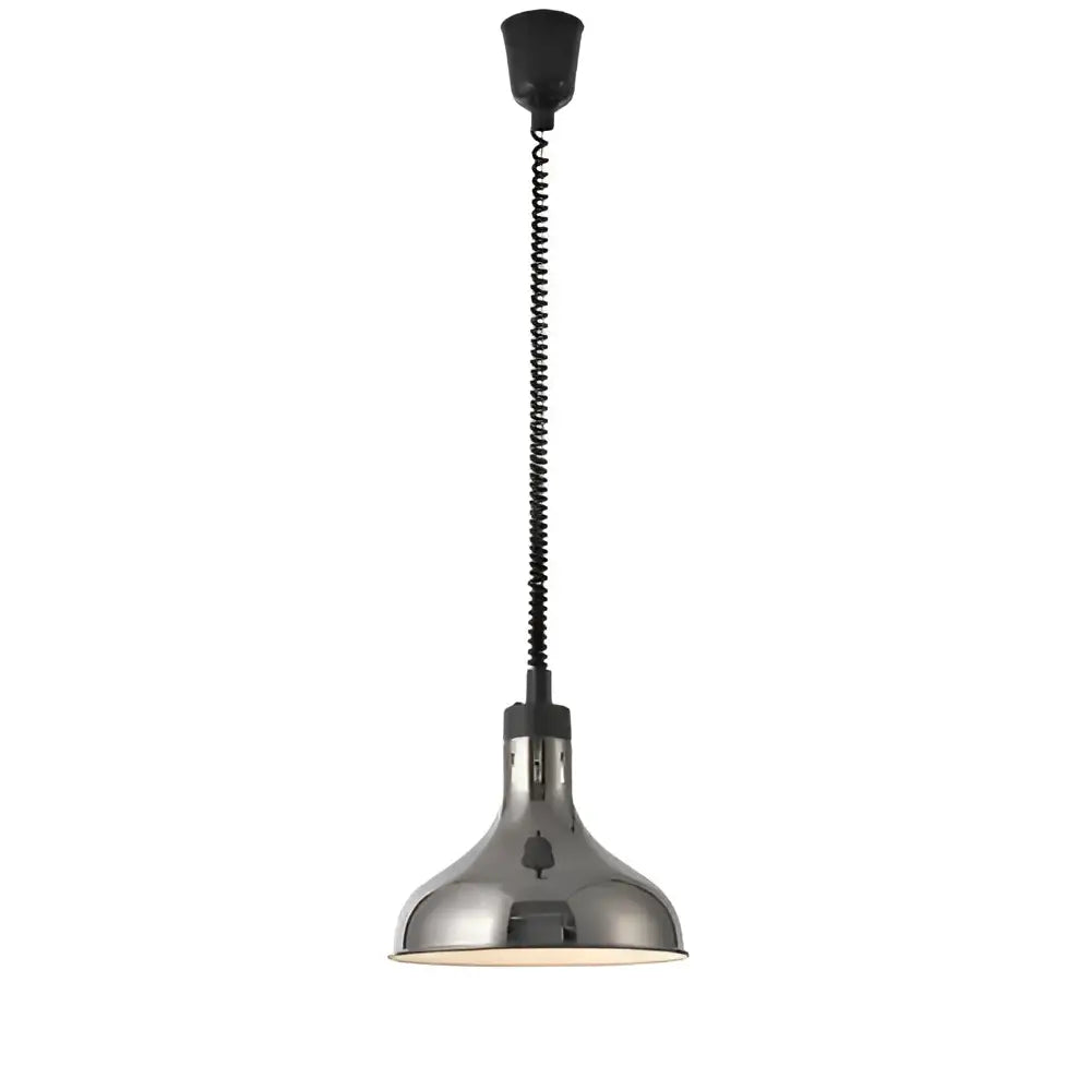 Modern gold & copper bell 250w electric heat lamp kitchen pendant light