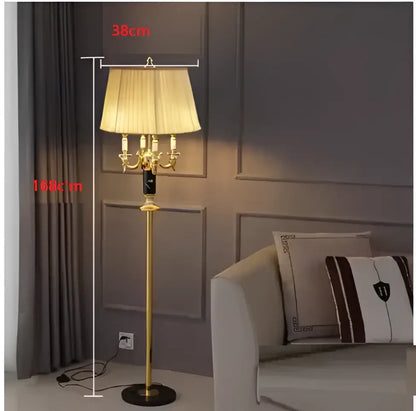 Modern gold crystal black table lamp bedroom chandelier light