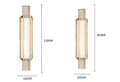 Modern gold crystal glass wall lamps bedroom bubble sconces