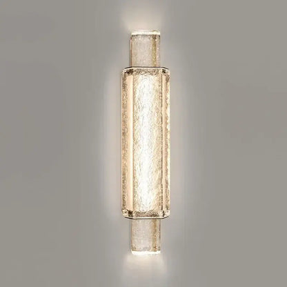 Modern gold crystal glass wall lamps bedroom bubble sconces