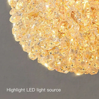 Modern gold crystal wall lights sconce – bedroom night light