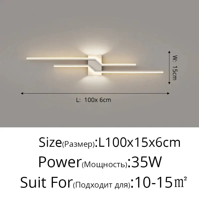Modern gold curved led wall lamp bedroom ambient light