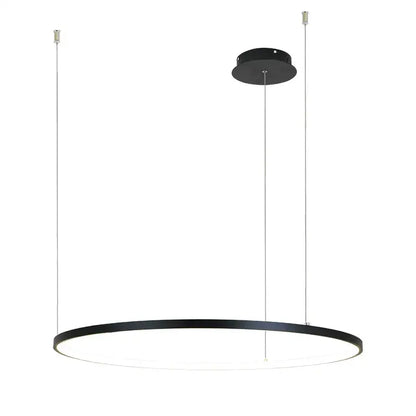 Modern gold circular led chandelier dining room light