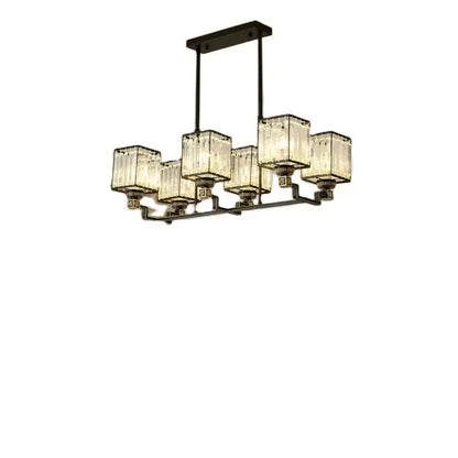 Modern gold crystal chandelier for living room