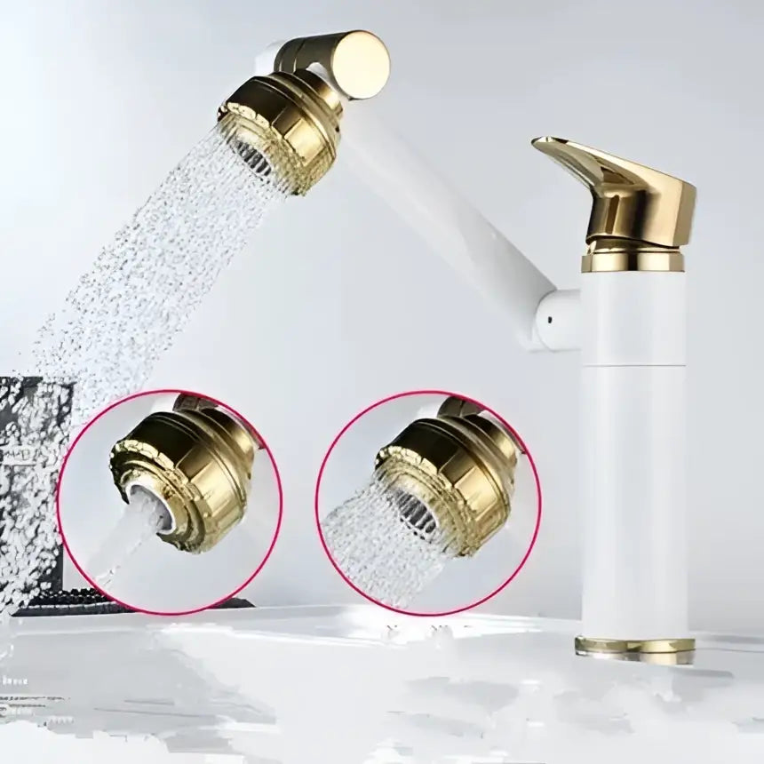 Modern gold detachable spray sink faucet kitchen bathroom sink faucet