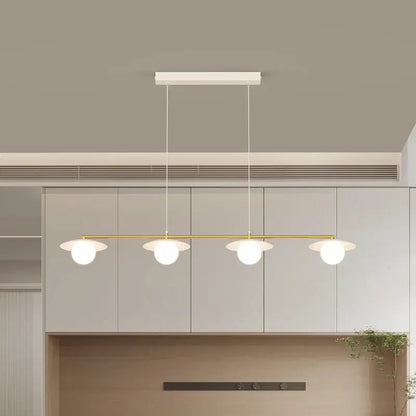 Modern gold dimmable led ceiling chandelier for dining room