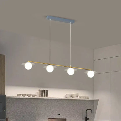 Modern gold dimmable led ceiling chandelier for dining room