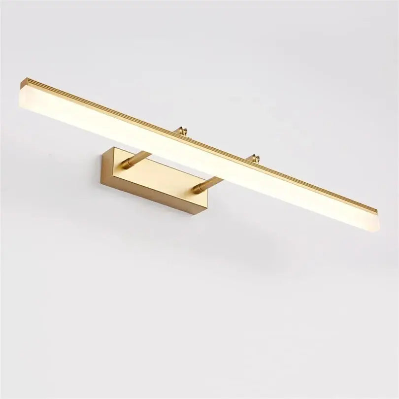 Modern gold elegant vanity led lights bathroom wall sconce