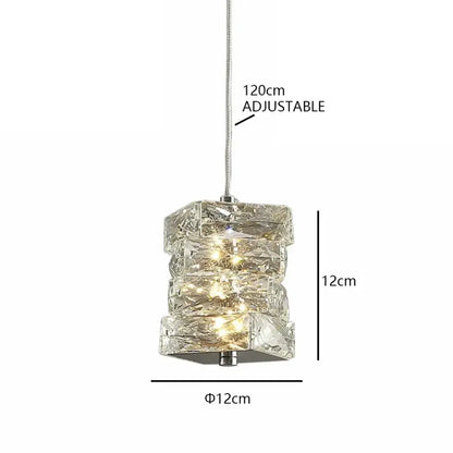 Modern gold elongated glass chandelier led ceiling light dining room