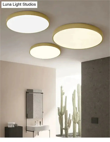 Modern gold faceted light fixtures – living room surface mounted lamp