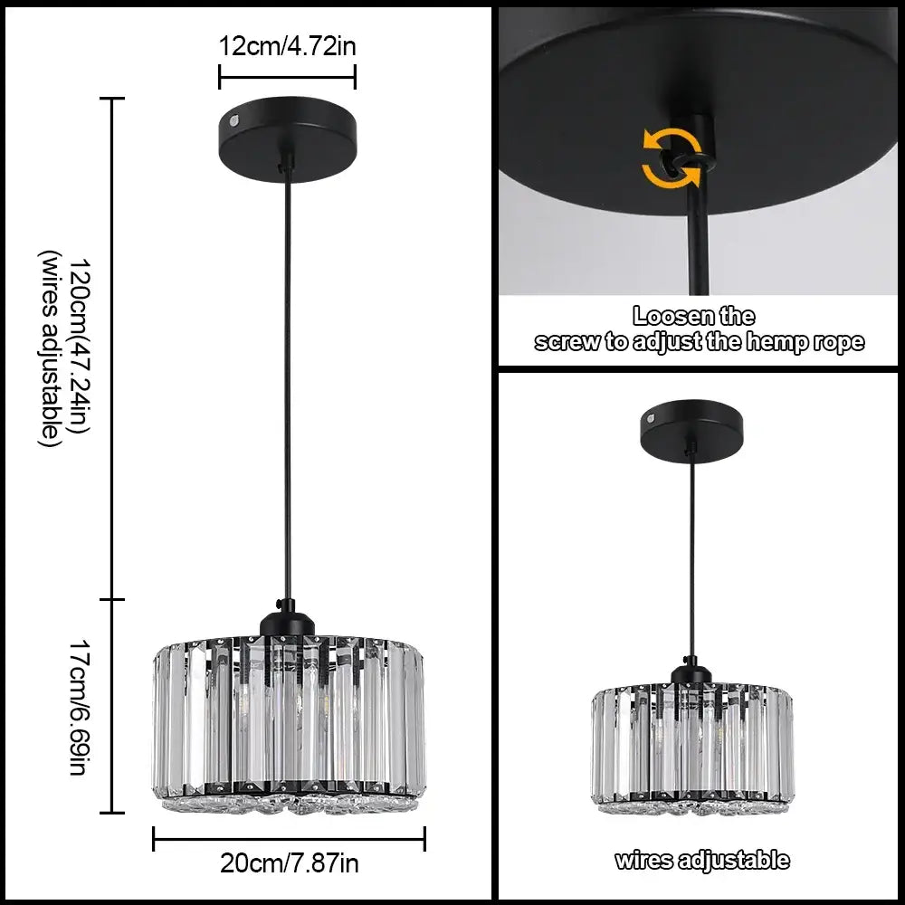 Modern gold glass led chandelier ceiling light for dining room